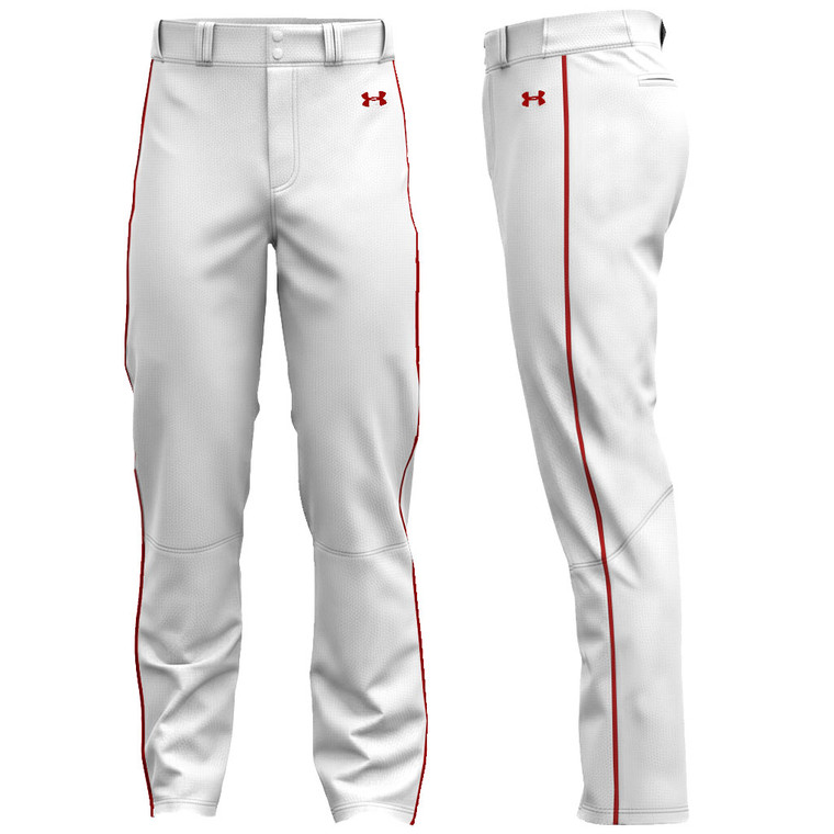 Custom Under Armour Utility Baseball Pants with Piping