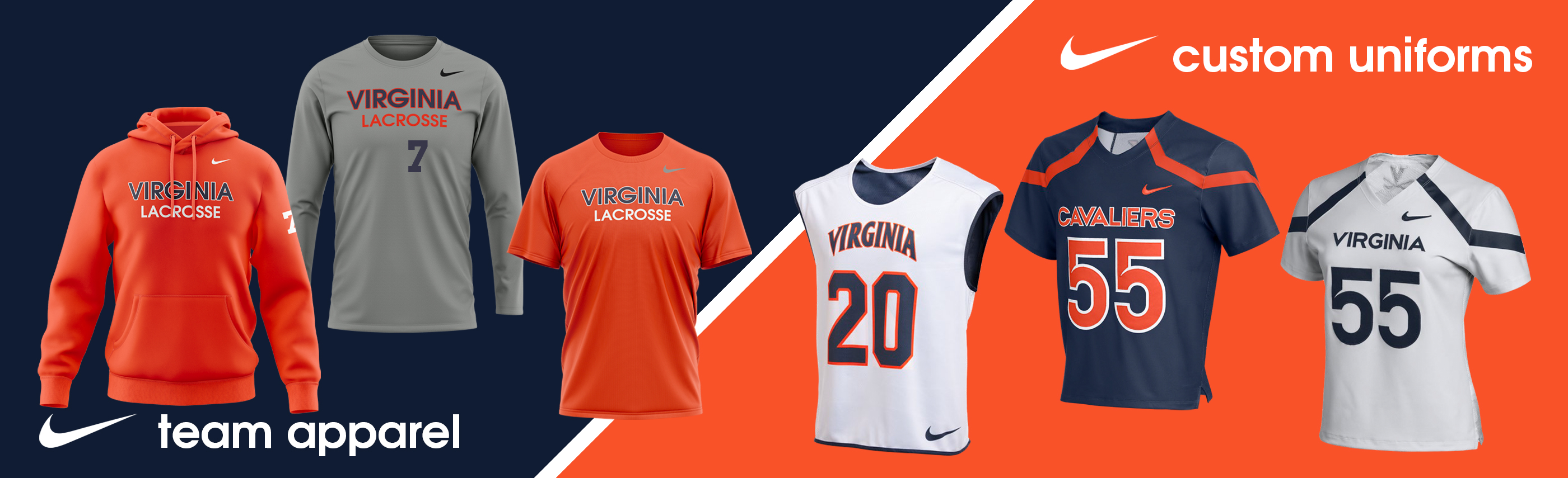 Custom Nike Apparel and Team Uniforms