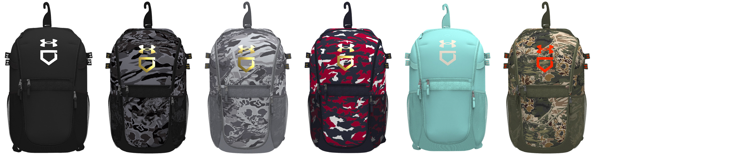 Custom UA UTILITY PRINT BATPACK Colors