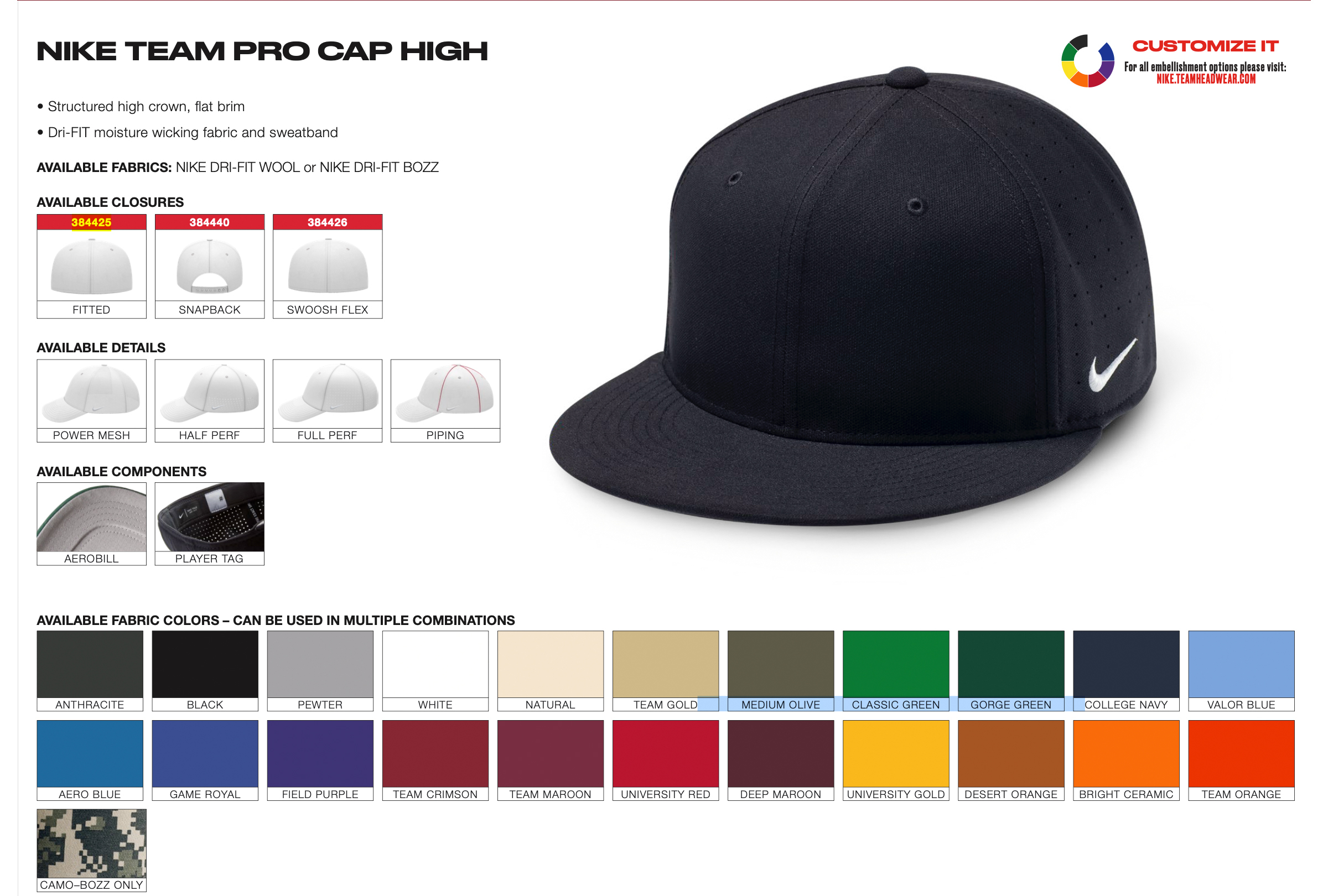 nike custom team orders