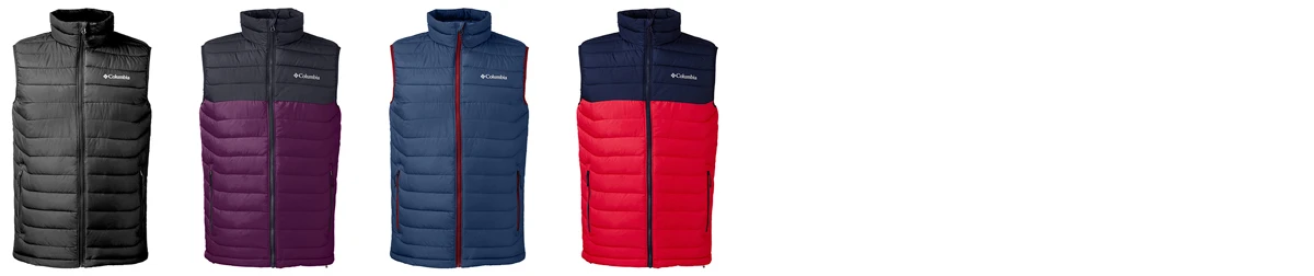 Columbia Powder Lite II Down Vest Colors