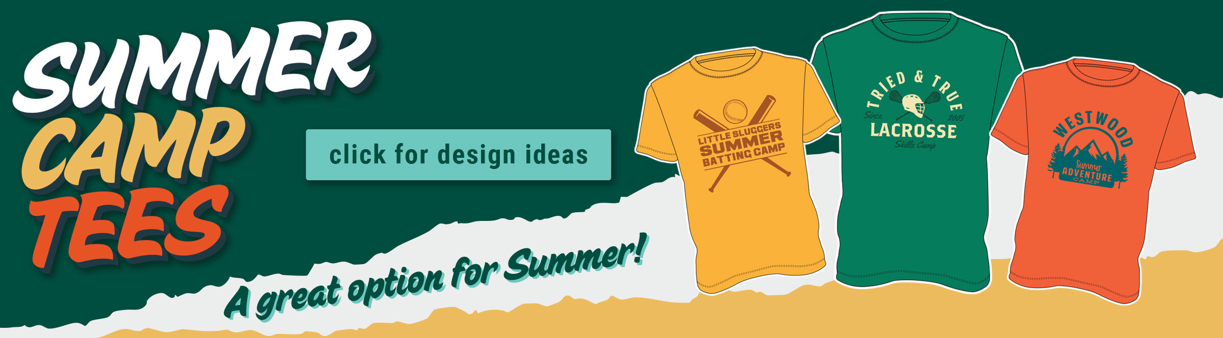 Custom T-Shirts For Summer Camps and Field Day