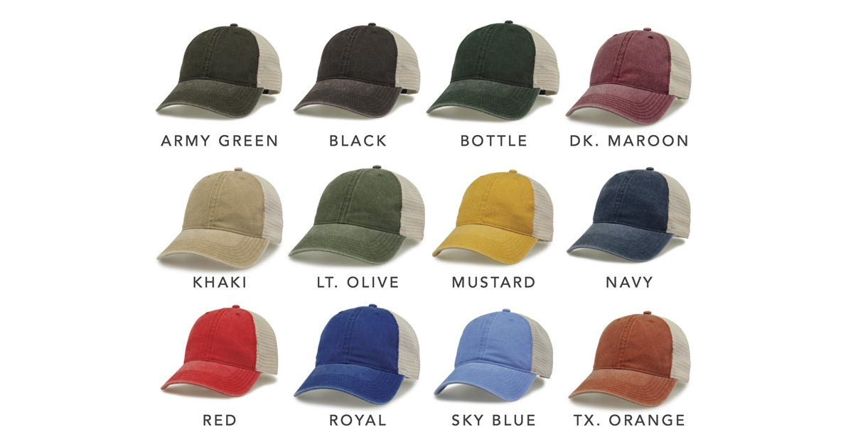 The Game Pigment Dyed Soft Mesh Custom Trucker Hats