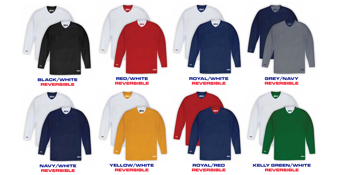 Custom Reversible Hockey Practice Jerseys | Elevation Sports
