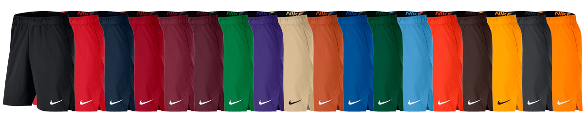 Custom Nike Flex DF Flex Woven Shorts with Pockets Colors