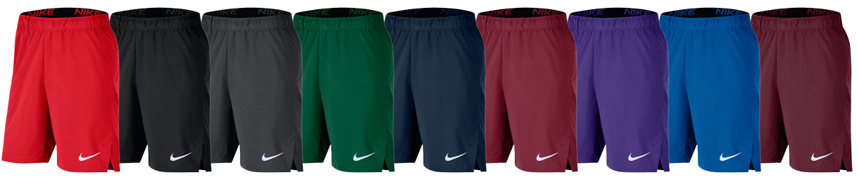 Custom Nike Flex DF Flex Woven Shorts - 7" Inseam Colors