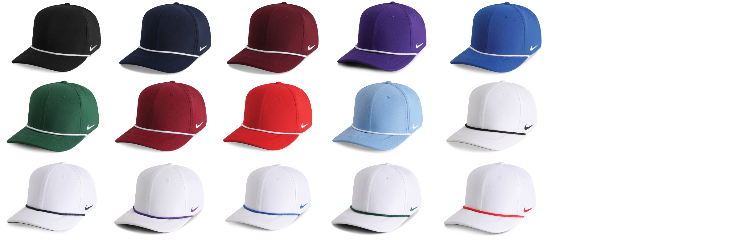 Custom Nike Team Rise Rope Cap Colors