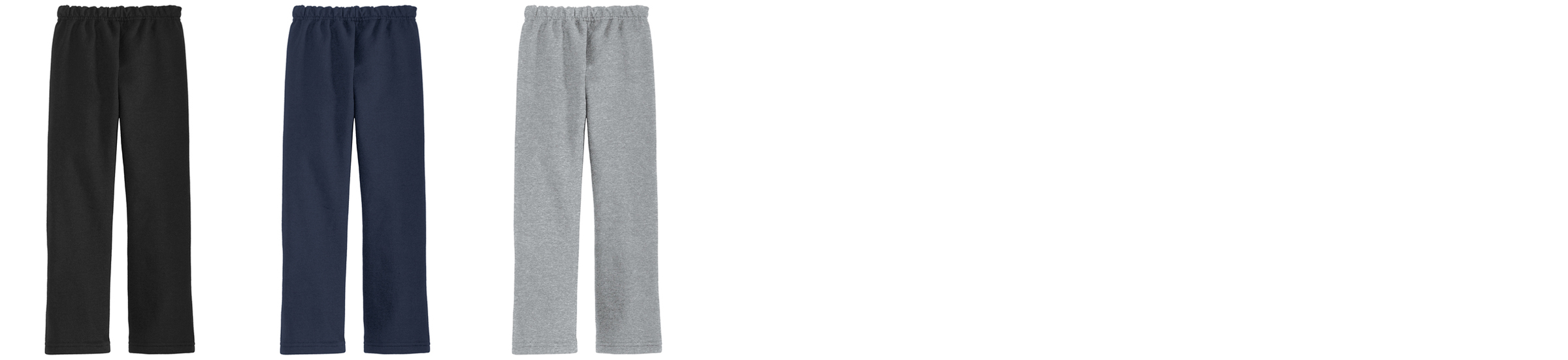 Gildan 8 oz. 50/50 Custom Open Bottom Sweatpants