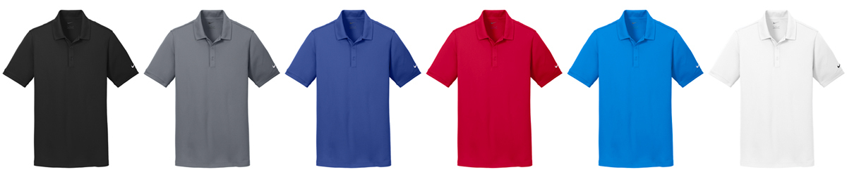 Nike Dri-FIT Solid Icon Pique Modern Fit Polo Shirt Colors