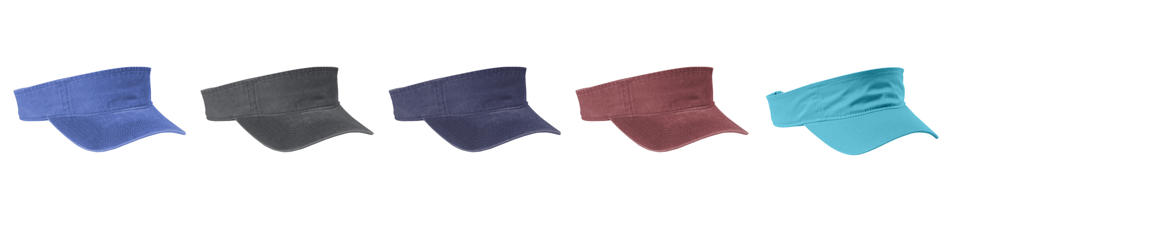 Port Authority Beach Wash Custom Visor Colors