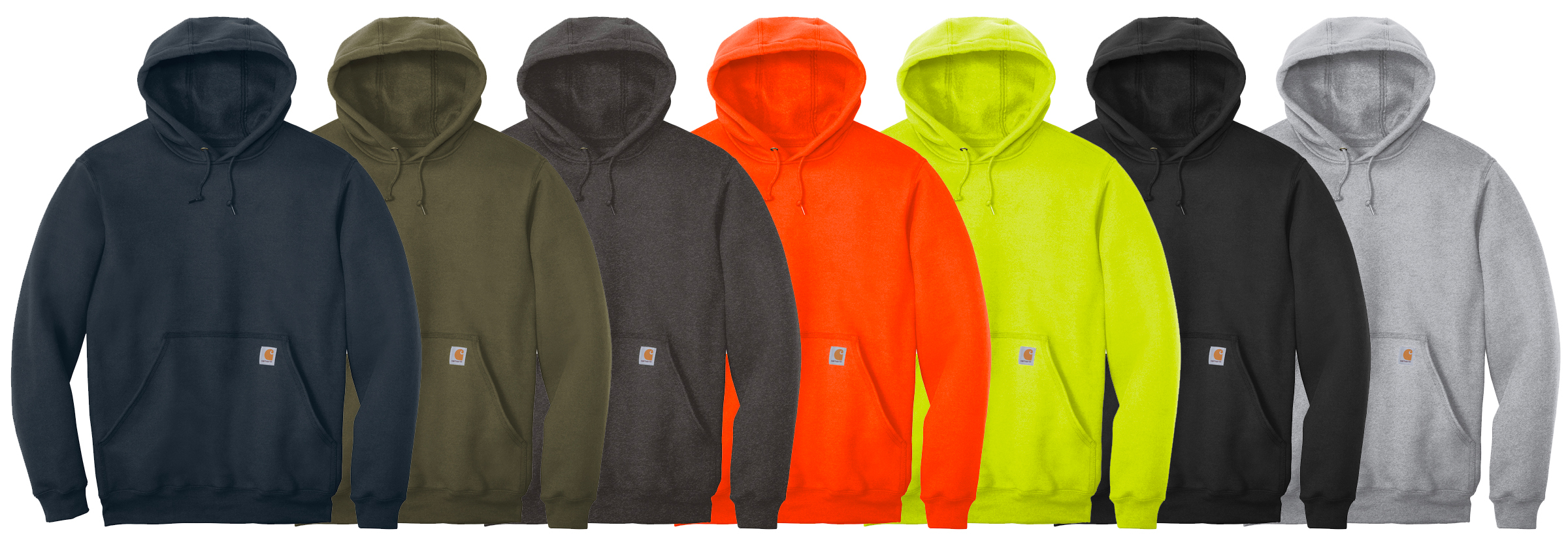 Carhartt Custom Hooded Sweatshirt Colors