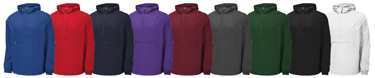 Sport-Tek Pullover Warm-Up Jacket with Hood Colors