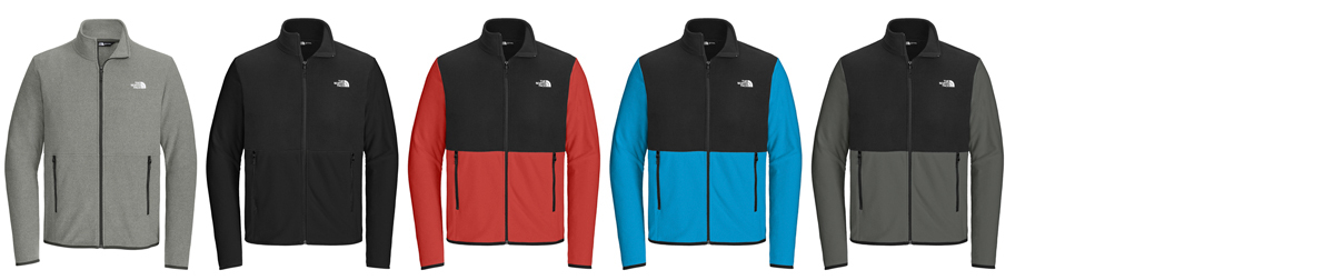 The North Face Glacier Full-Zip Fleece Colors