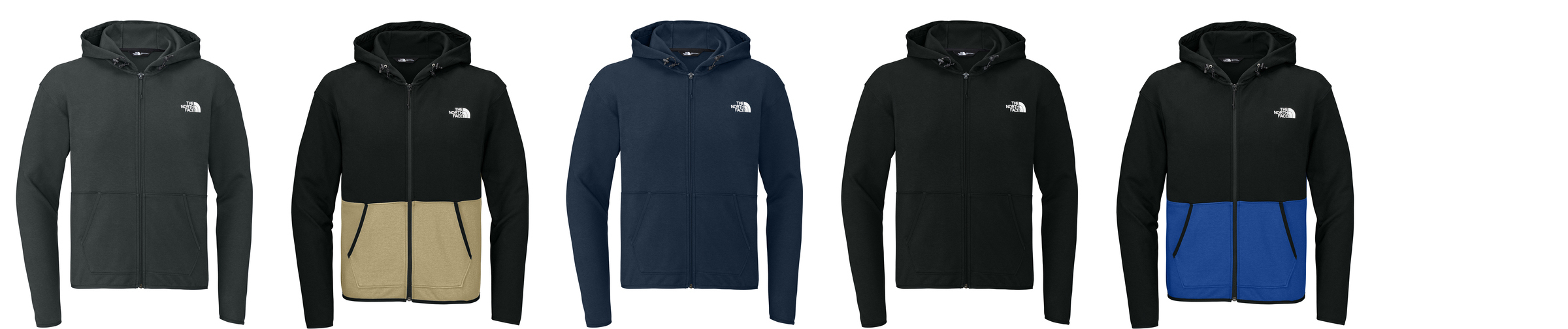 The North Face Double-Knit Custom Full-Zip Hoodie Colors