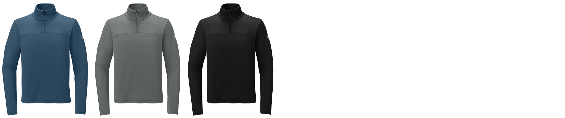 The North Face Aim 1/4 Zip Custom Fleece Jacket Colors