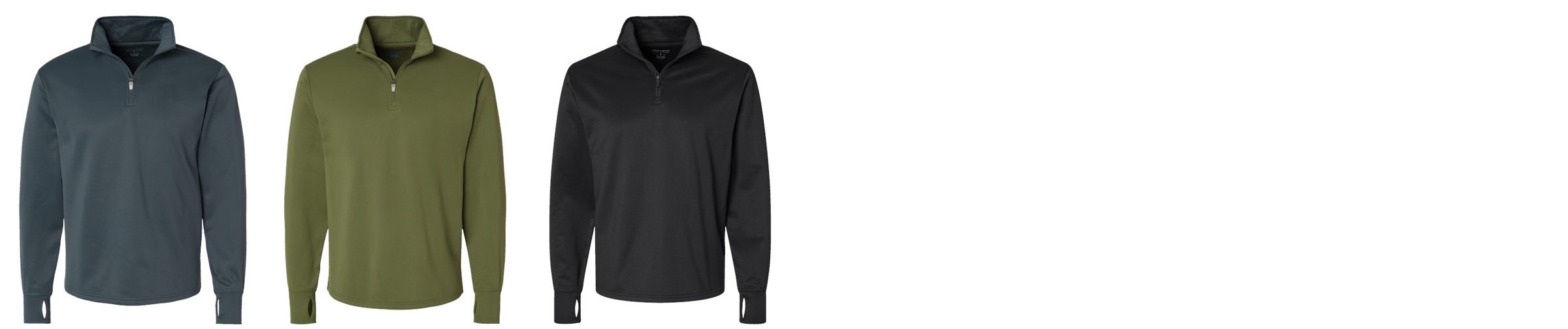 Champion Gameday Custom 1/4 Zip Sweatshirt Colors