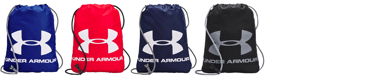 Under Armour Ozsee Custom Drawstring Backpack Colors