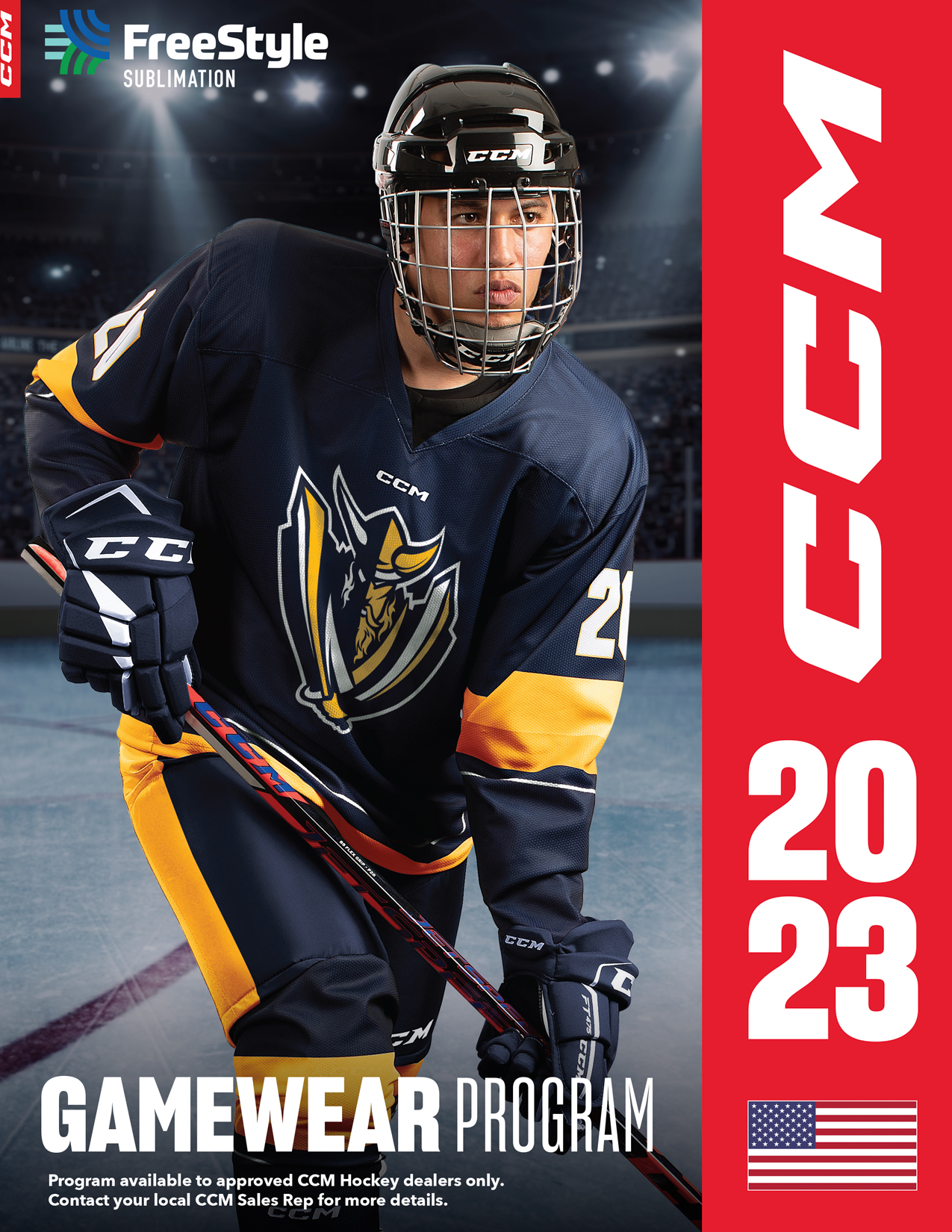 Custom CCM Hockey Catalog