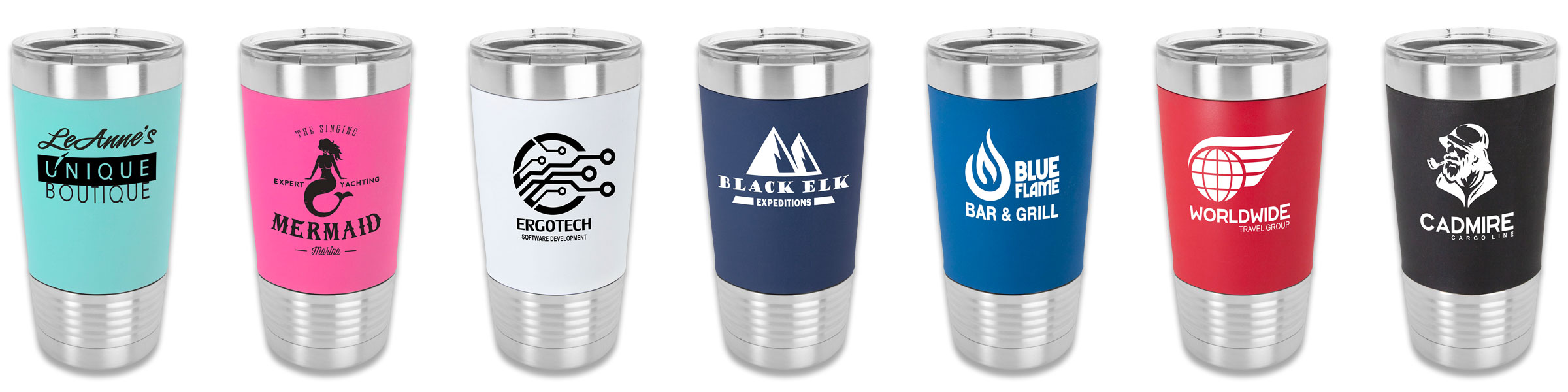 Custom Silicone Grip Tumblers