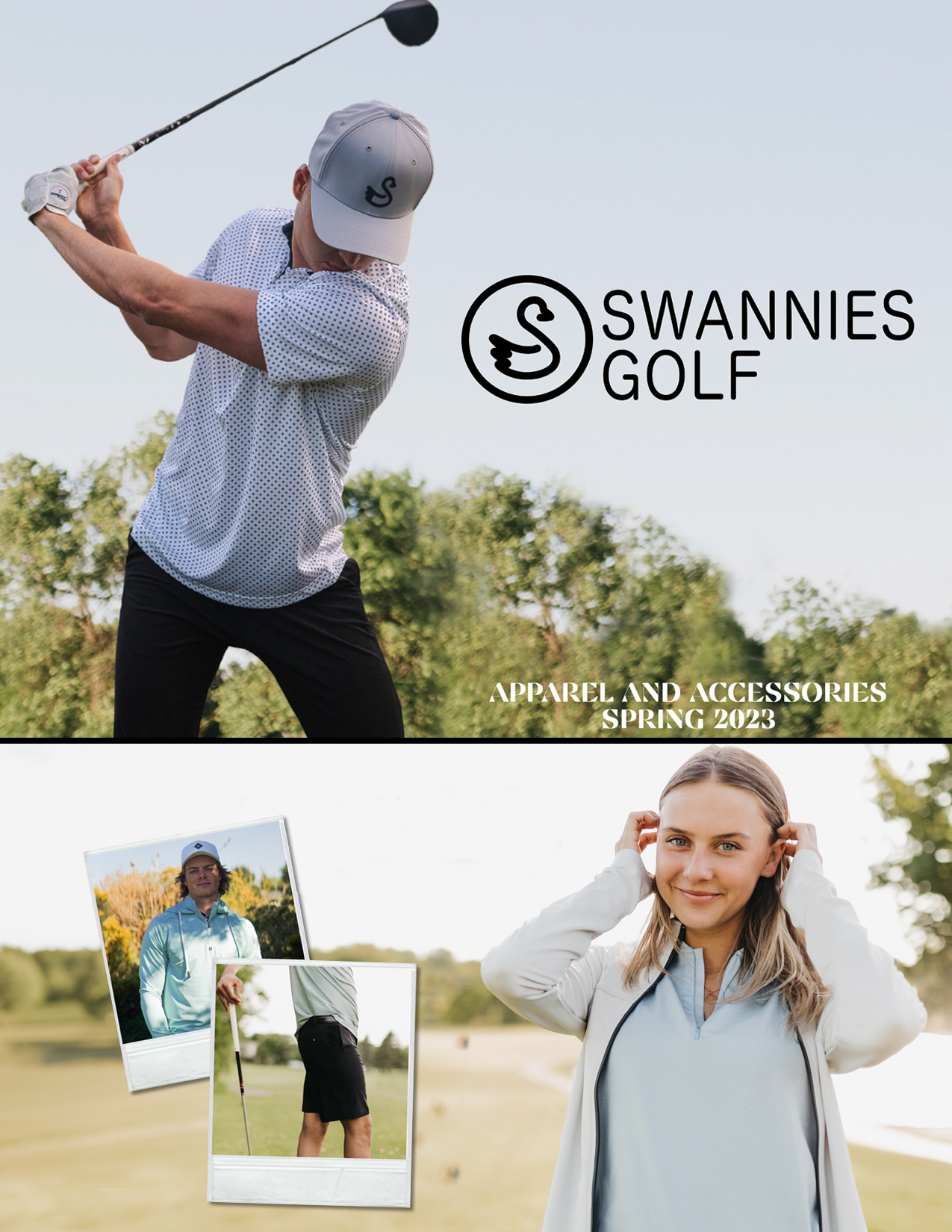 Custom Swannies Golf Apparel Catalog