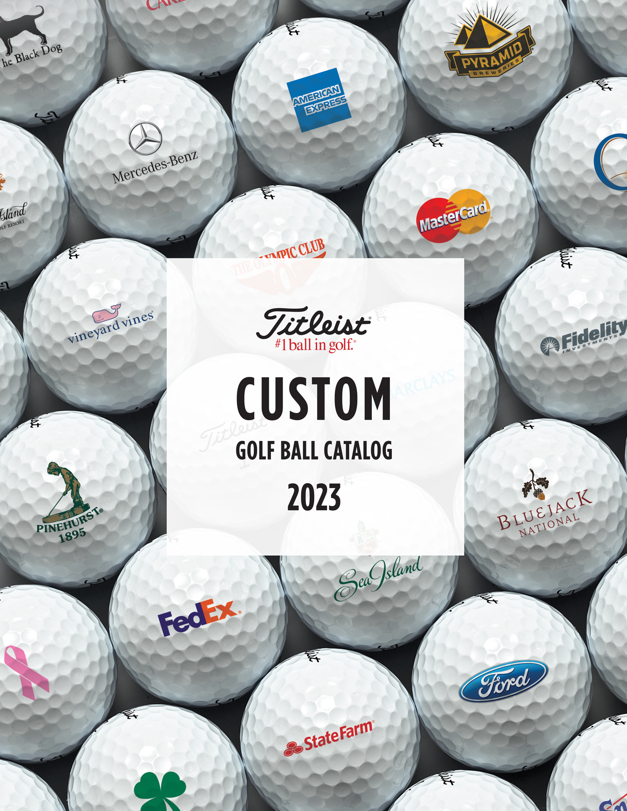 Custom Titleist Golf Balls Catalog