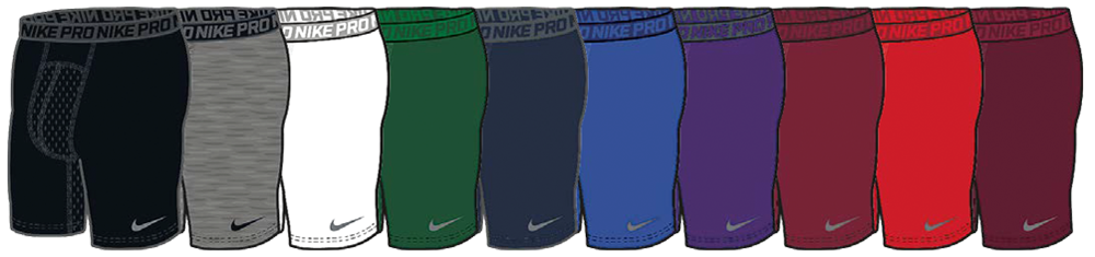 Custom Nike Pro Cool Shorts - Elevation 