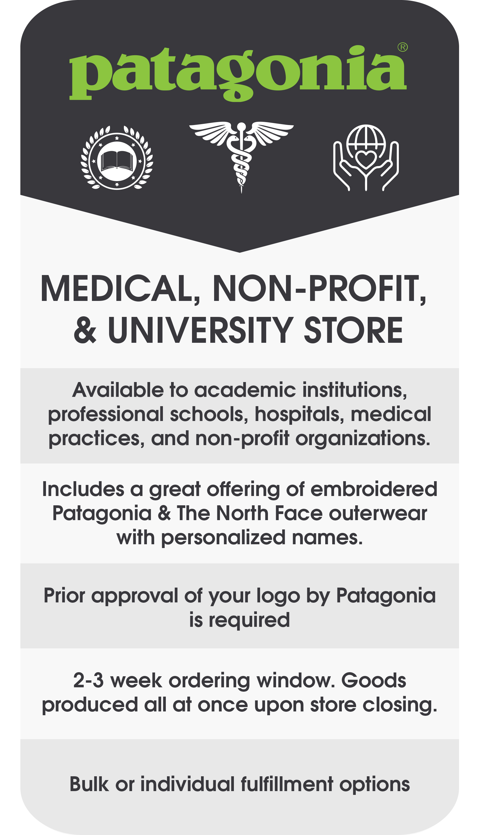 Online Team Stores for Universities and Medical Schools