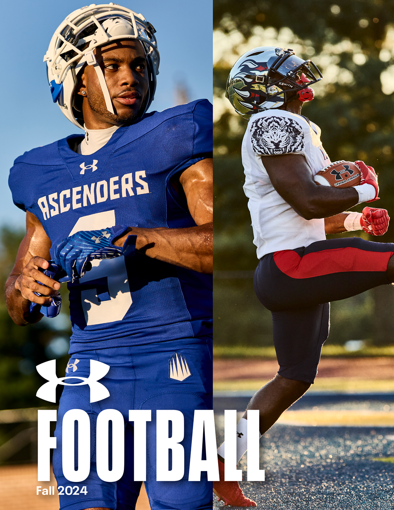 Custom Under Armour Football Catalog