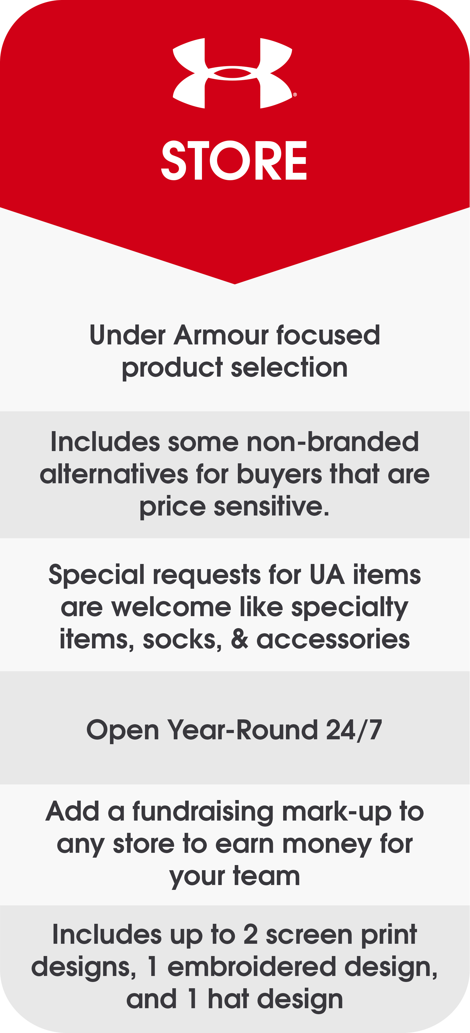 Under Armour Online Team Stores