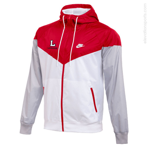 nike red windrunner jacket