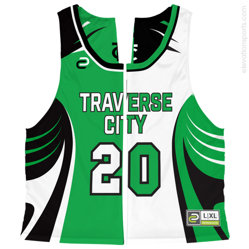 Custom Lacrosse Pinnies Design LR1033 Elevation Sports
