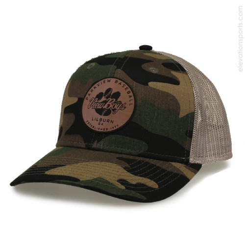Custom Camo Trucker Hats from The Game | Elevation Sports
