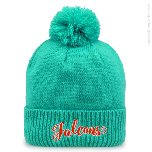 The Game Custom Beanies with Pom Ball Elevation Sports