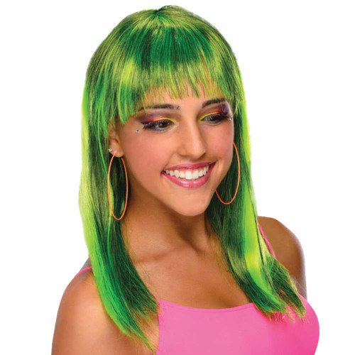 Funky Green Wig