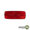 Tail Light Lens - Red/Red - Fits 45 Series RH/LH (LENSR45RR)