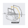 Front Door Right Hand Side Weatherstrip Hardtop Model - OEM Toyota - Fits 7x Series - (Check Vin) (WS60030R)