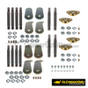 Greaseable Anti-Inversion Shackle & Pin Kit - Fits E- 7/1980 4x FRONT & REAR Applications (SUSSHSPOME40)