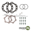 Aisin Locking Hub Service Kit - Fits 1/1990-1/1998 7x/8x Applications (HUBAISINKITM)