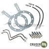Front Axle Backing Plate Eliminator Kit - Fits 07/1970-01/1990 4x/5x/6x/7x Series (FAXTBPELIMKIT)