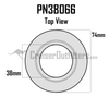 Pinion Seal - Fits 1998-2002 100 Series/LX470 F&R 27 Spline Applications (PN38066)