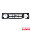 70 Series Front Grill Assembly - Black w/ Chrome Sombrero - Fits 08/1999+ 70 Series Land Cruiser Applications (EXT602407X)