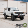 Cruiser Outfitters 70 Series Front Bumper - with Hoop - Fits 7x Series Land Cruiser Applications (BUMP7XFRW)