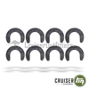 Semi-Float Rear Axle C-Clip Kit - Fits Semi Float Rear Axle Land Cruiser Applications (RACLIPKIT)