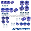 SuperPro Front & Rear Radius Arms & Panhard Bushing Kit - Fits 80 & 105 Series Land Cruiser Applications (SUSKIT058K)