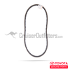 Drive V-Belt - Fits 10/1985-07/1987 2H/12HT Diesel Engine Applications (BELT11095)