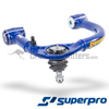SuperPro Fixed Offset Upper Control Arms- LH & RH Pair - 2.5-3.5° Caster/1.5° Camber - Fits 2002-2023 GX/FJ Cruiser/4Runner Applications (SUSTRC6480) 