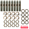 Knuckle Stud Set - OEM Toyota - Fits 1958 - 1/1979 4x/5x Series - Pack of 8 (KS5879KSET)