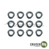 Ring Gear Bolt & Nut Kit - Fits 69'-97' FJ40/55/60/70 F&R & 80/100 Rears - (PN35010KSET12)