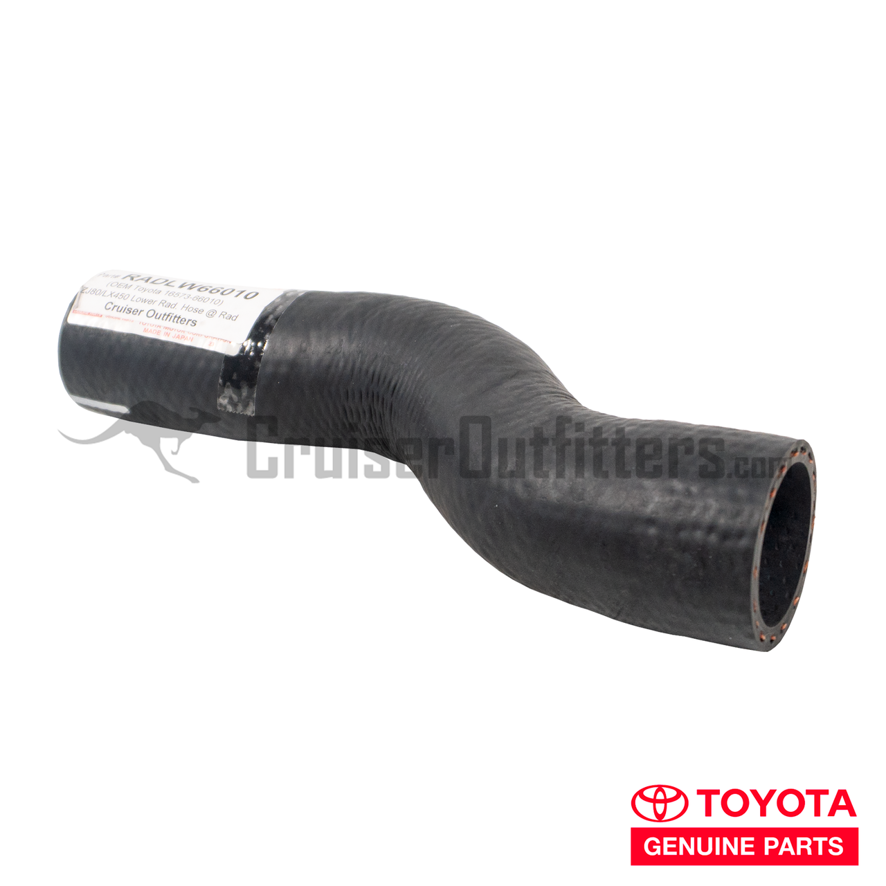 Lower Radiator Hose - Fits FZJ80/LX450 at Radiator Applications(RADLW66010)