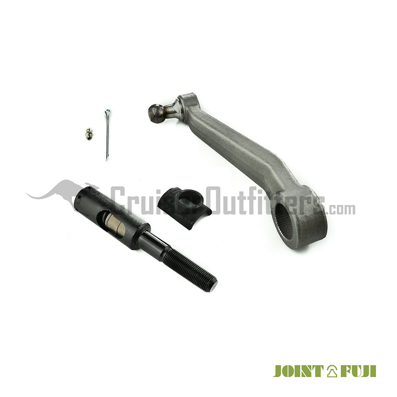 とらんじ Steering Box Arm (Pitman Arm) Assembly w/Joint - Fits 6/1969